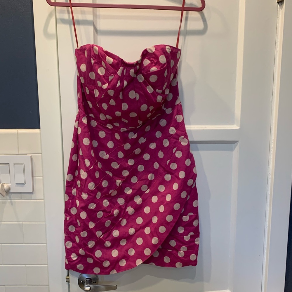 EUC Leifsdottir strapless dress size 6